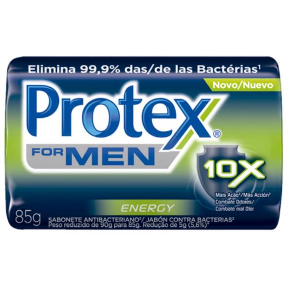 Sabonete em Barra Bactericida Protex 85g Men Energy - Sem Marca