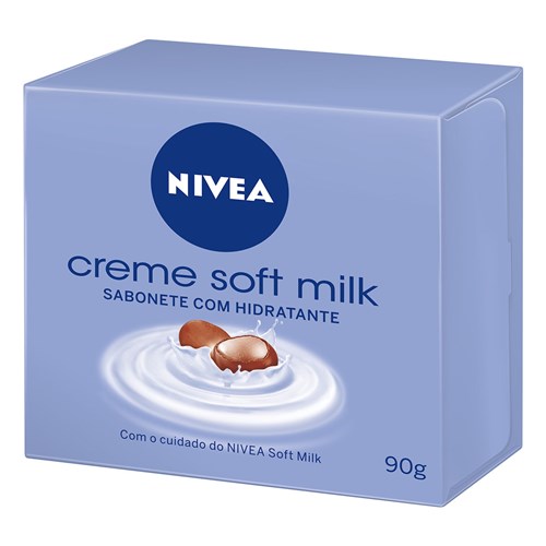 Sabonete em Barra Corporal Nivea Soft Milk Manteiga de Karité 90G