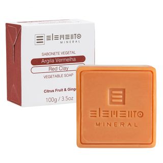Sabonete em Barra Elemento Mineral - Argila Vermelha 100g