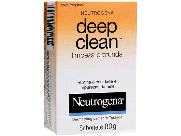 Sabonete em Barra Facial - Deep Clean Limpeza Profunda 80g - Neutrogena