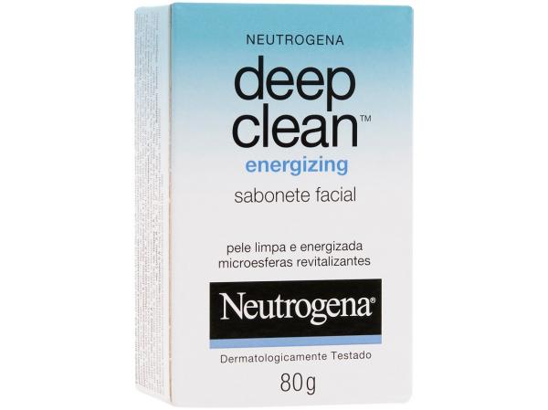 Sabonete em Barra Facial Neutrogena - Deep Clean Energizing 80g