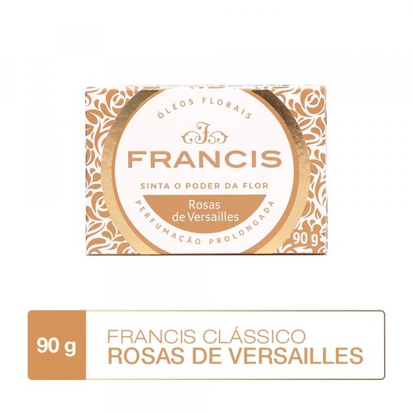 Sabonete em Barra Francis Clássico Rosas de Versailles 90g