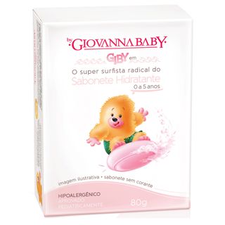 Sabonete em Barra Giovanna Baby - Giby Rosa 80g