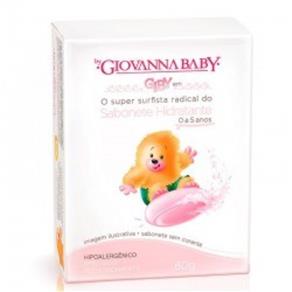 Sabonete em Barra Giovanna Baby Giby Rosa 80G
