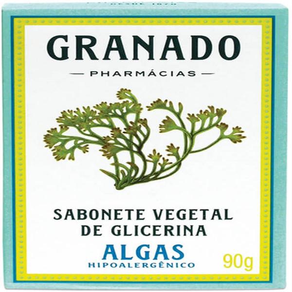 Sabonete em Barra Glicerinado Granado 90g Glicerina Algas - Sem Marca