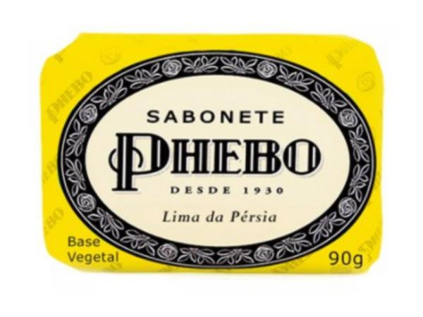 Sabonete em Barra Glicerinado Phebo 90g Lima da Pérsia