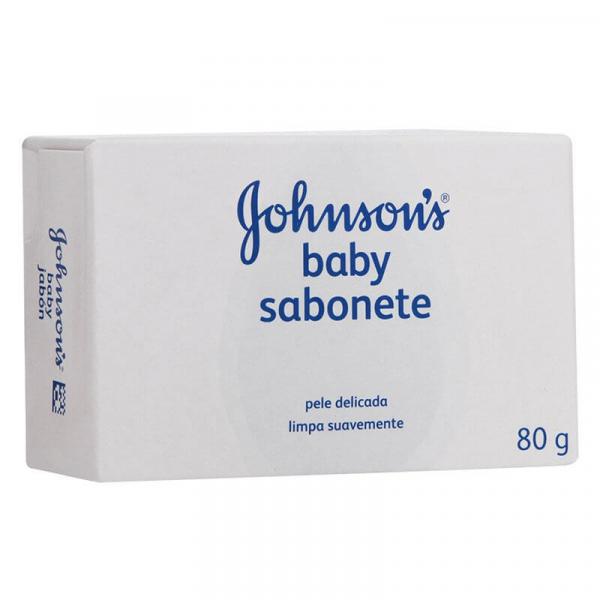 Sabonete em Barra Infantil Johnsons Baby 80g - Johnson e Johnson