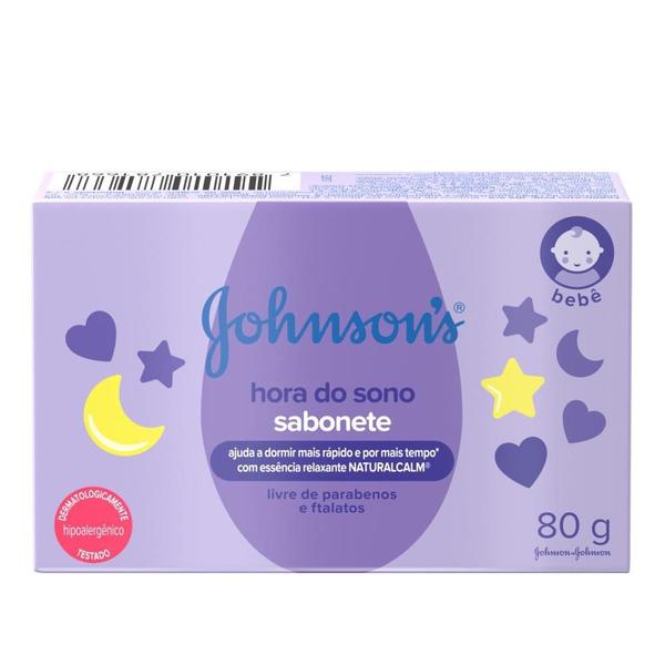 Kit C/ 18 Sabonete Barra JOHNSON'S Baby Hora do Sono 80g - Johnson'S
