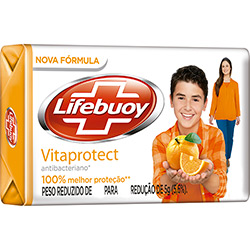 Sabonete em Barra Lifebuoy Antibacteriano Vitaprotect 85g