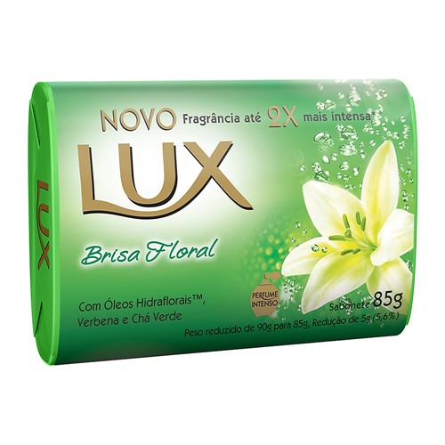 Sabonete em Barra Lux Brisa Floral Verde com 85g