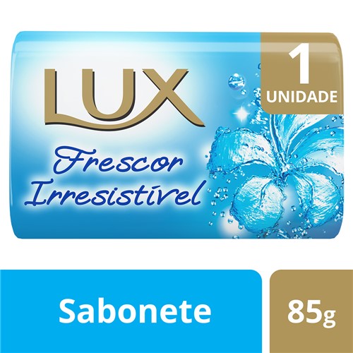 Sabonete em Barra Lux Frescor Irresistível Azul com 85g