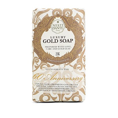 Sabonete em Barra Nesti Dante Gold Soap com Folha de Ouro 23K 250g