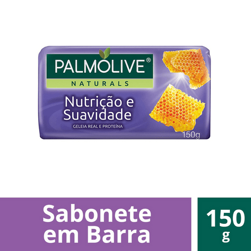 Sabonete em Barra Palmolive Nutrição e Suavidade 150g Sab Palmolive Sv 150g Nutr e Suavid