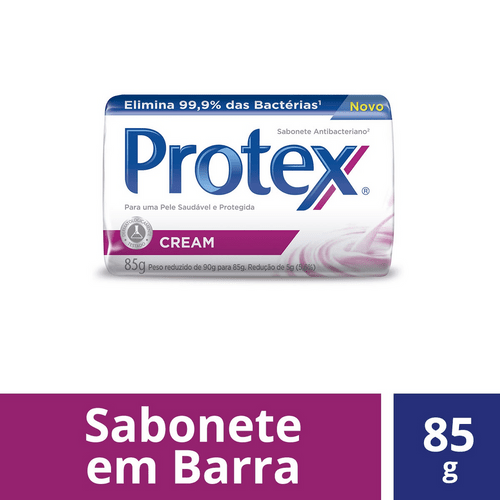 Sabonete em Barra Protex Cream 85g SAB PROTEX A-BACT 85G CREAM