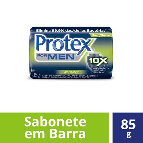 Sabonete em Barra Protex Men Energy 85g SAB PROTEX A-BACT 85G MEN ENERGY