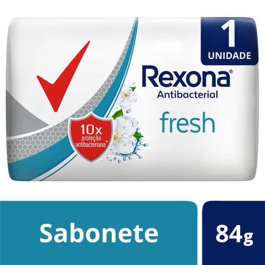 Sabonete em Barra Rexona Antibacterial Fresh 84g