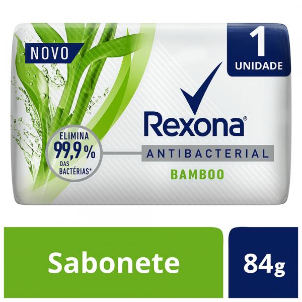 Sabonete em Barra Rexona Antibacteriano Bamboo Fresh 84g