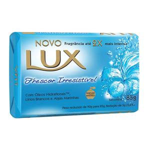Sabonete em Barra Unilever LUX Frescor Irresistível 84138544 - 90g
