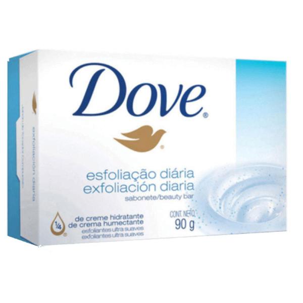 Sabonete em Barra Uso Diário Dove 90g Esfoliação Diária - Sem Marca