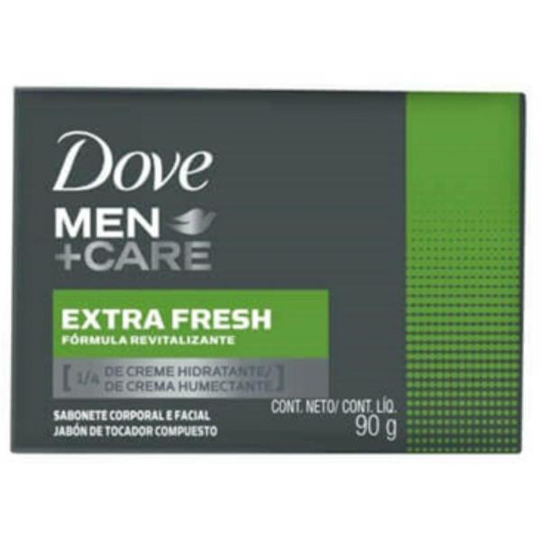 Sabonete em Barra Uso Diário Dove 90g Men Care Clean Extra Fresh - Sem Marca