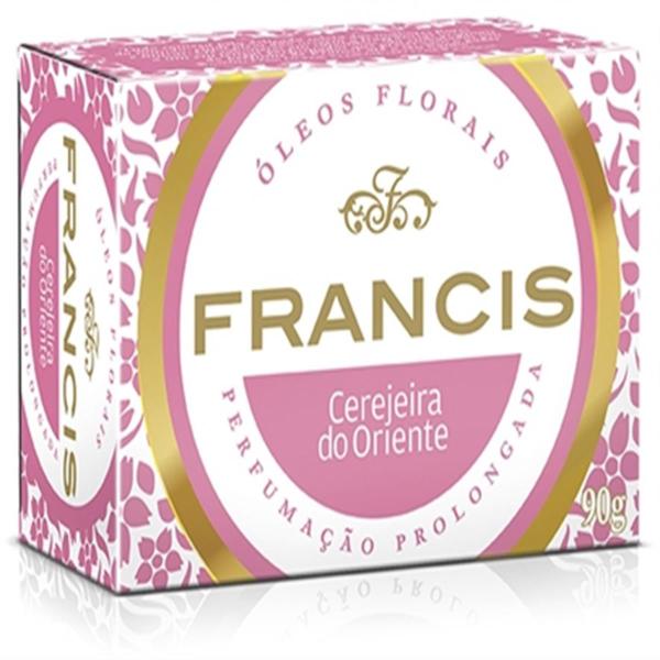 Sabonete em Barra Uso Diário Francis 90g Clássico Rosa - Sem Marca