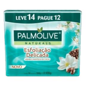 Sabonete em Barra Uso Diário Palmolive 150G Esfoliação Leve 14 Pague 12
