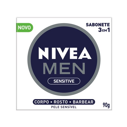 Sabonete 3em1 Nivea Men Sensitive 90g