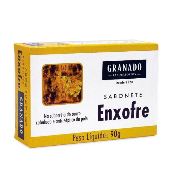 Sabonete Enxofre 90g - 12 Unidades - Granado