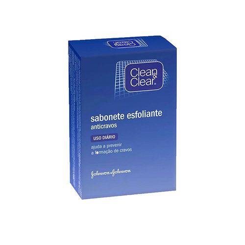 Sabonete Esfoliante Anticravos Clean & Clear 80g