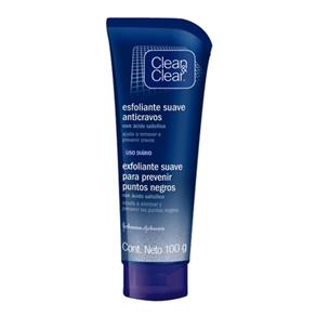 Sabonete Esfoliante Facial Suave Anticravos - Clean & Clear