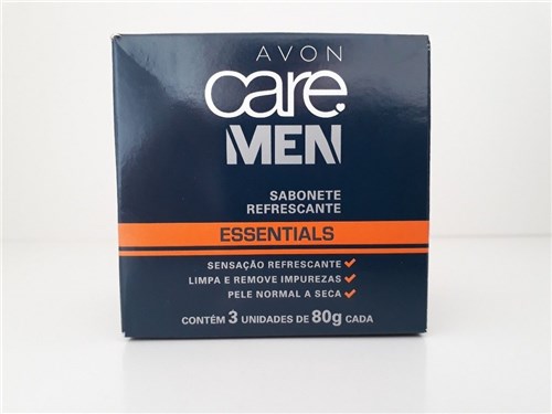 Sabonete Essentials Refrescante Men Avon