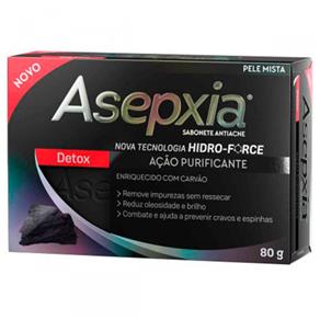 Sabonete Facial Asepxia Detox Antiacne 80g
