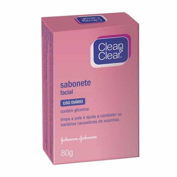 Sabonete Facial Clean Clear 80g - Clean Clear