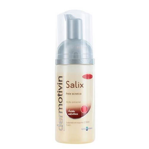 Sabonete Facial Dermotivin Salix Foam Espuma 130mL