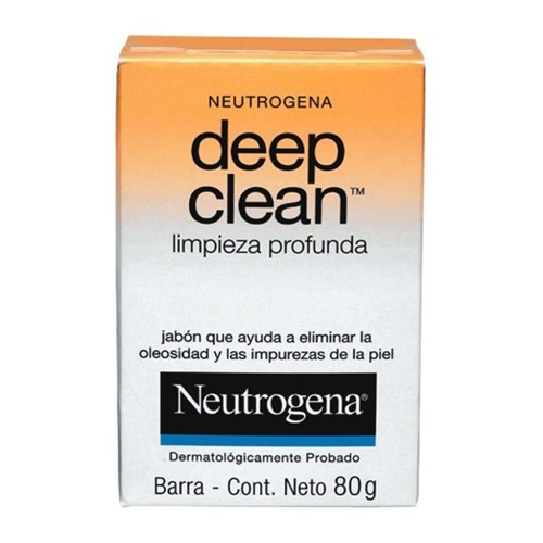 Sabonete Facial Neutrogena Deep Clean 80g Incolor