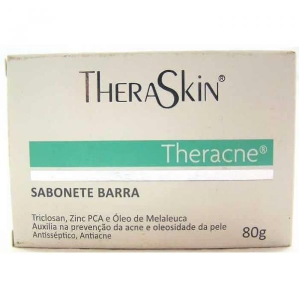 Sabonete Facial TheraSkin Theracne - Barra, 80g - Theraskin Farmaceutica Lt