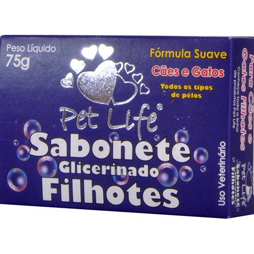 Sabonete Filhotes 75 G - Pet Life