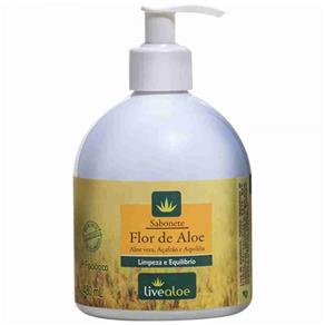 Sabonete Flor de Aloe Livealoe 480 Ml