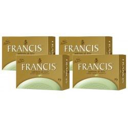 Sabonete Francis 90g Branco C/4