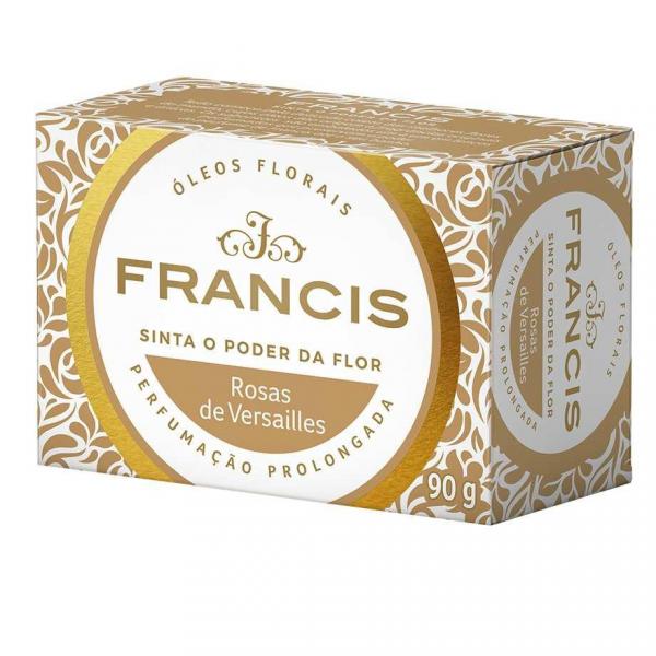 Sabonete Francis Classico Rosas de Versailles 90g - Karina e Neutrox