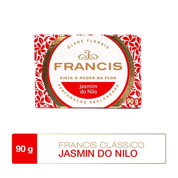Sabonete Francis Clássico Vermelho 90g