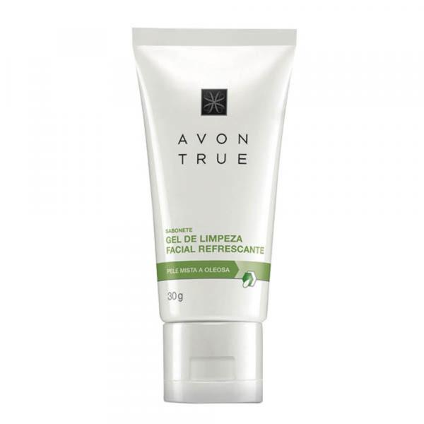 Sabonete Gel de Limpeza Facial Refrescante 30g - Avon True