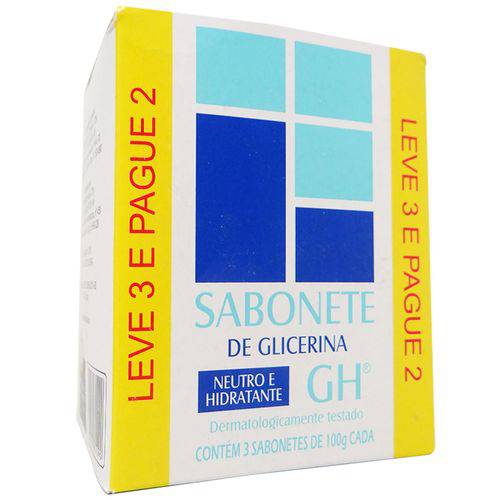 Sabonete Gh 100gr Glicerina - Leve 3 Pague 2