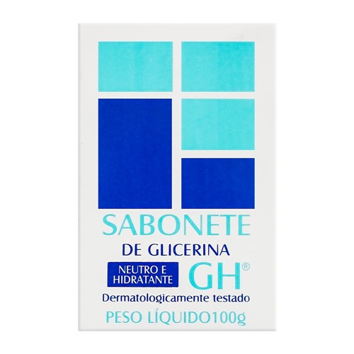 Sabonete Gh Glicerina Neutro e Hidratante 100g