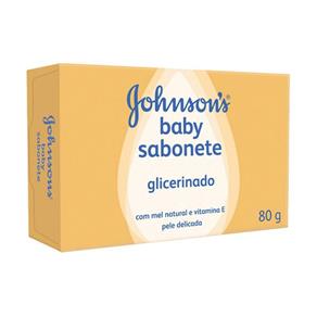 Sabonete Glicerinado Johnson`s Baby Mel e Vitamina e - 80g