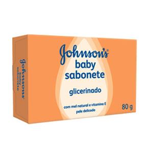 Sabonete Glicerinado Johnsons Baby Mel e Vitamina e - 80g