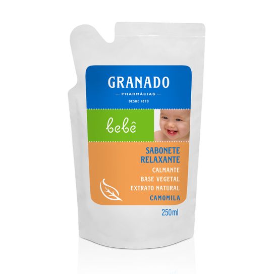 Sabonete Granado Bebê Camomila Refil 250ml