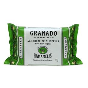 Sabonete Granado de Glicerina e Hamamelis para Pele Mista com 90 Gramas