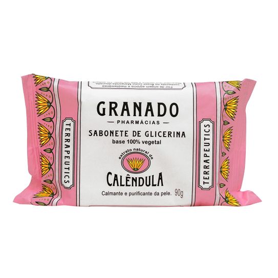 Sabonete Granado Glicerina Terrapeutics Calêndula 90g
