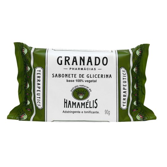 Sabonete Granado Glicerina Terrapeutics Hamamelis 90g